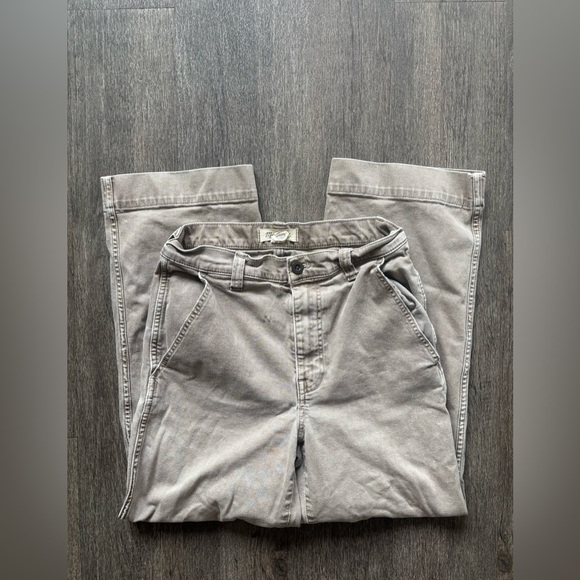 Madewell Tan Casual Pants - Picture 1 of 7